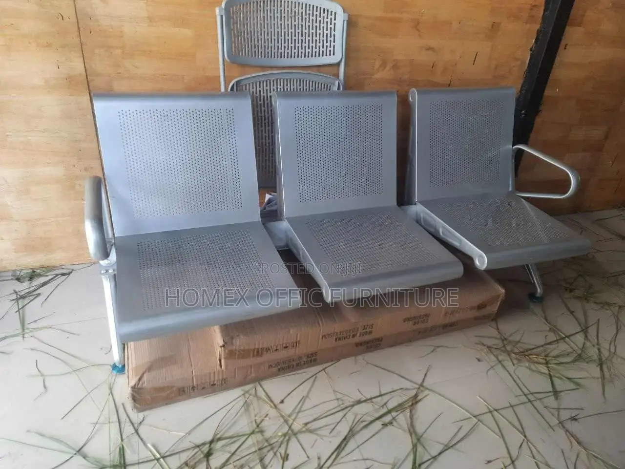 Office Guest Stainless Steel Chair የቢሮ የእንግዳ የብረት ወንበር