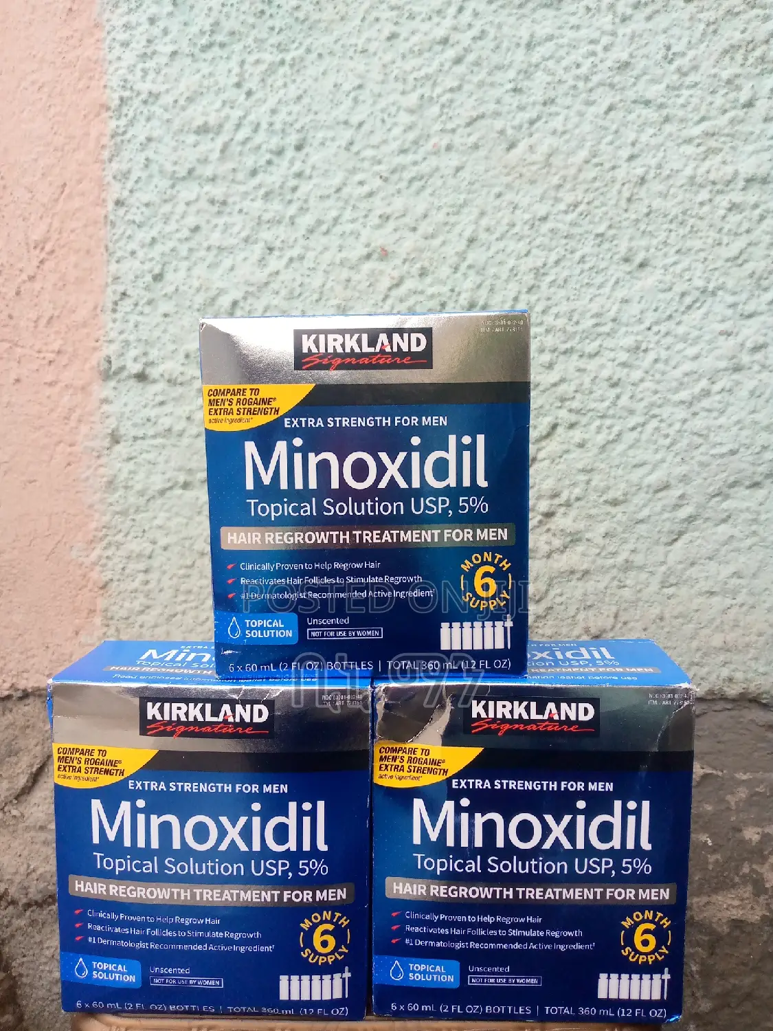 Original Minoxidi 5% Improvid From Usa and Isreal