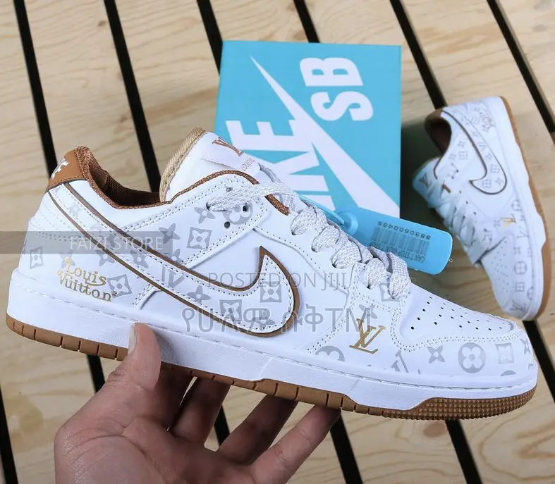 Original Nike Dunk Low X Louis Vuitton Shoes