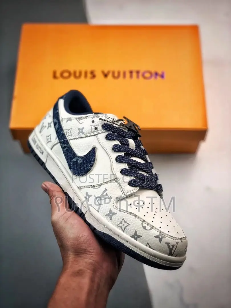 Original Nike Dunk Low X Louis Vuitton Shoes