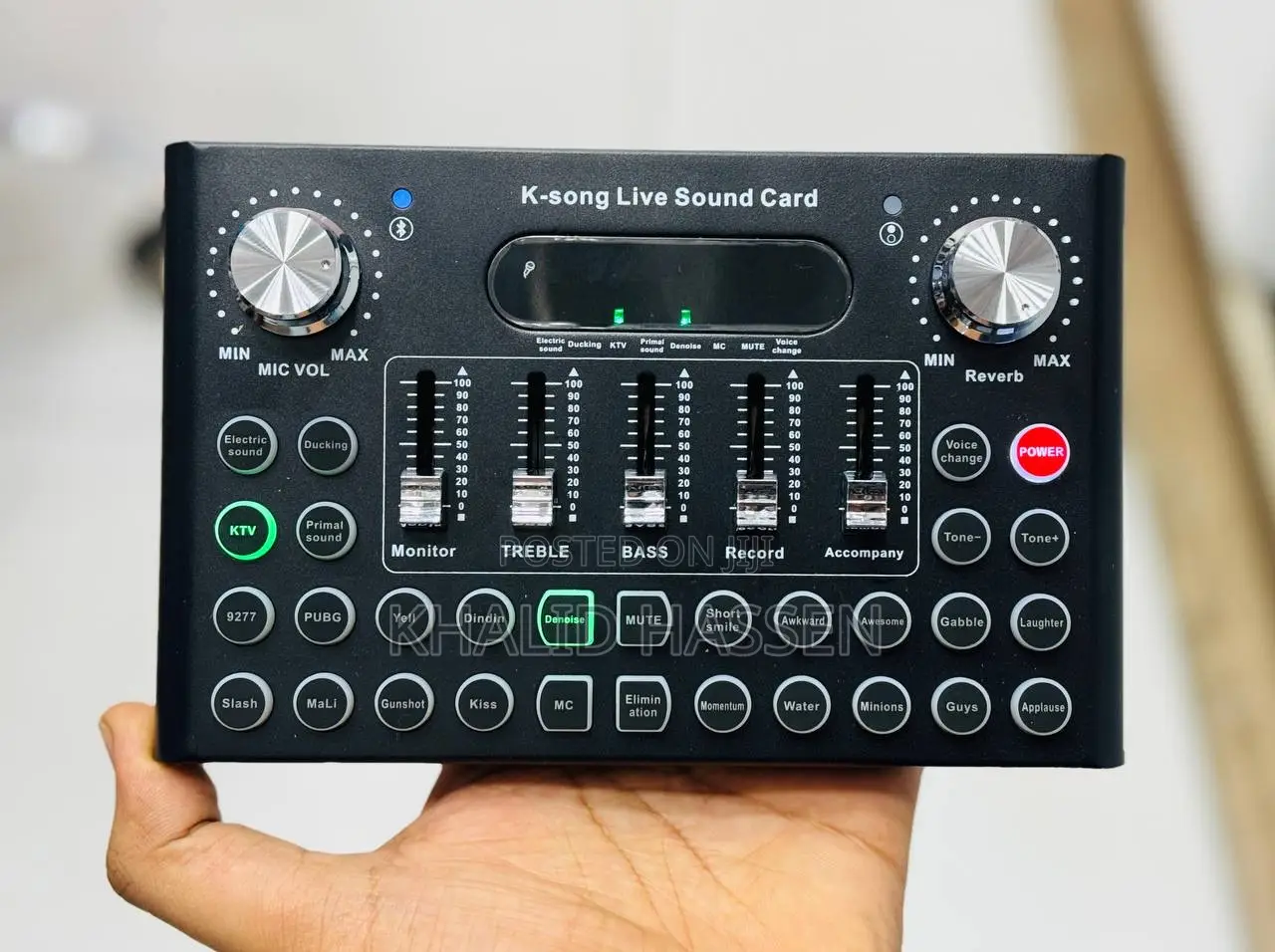 Professional K-Song Live Sound Card