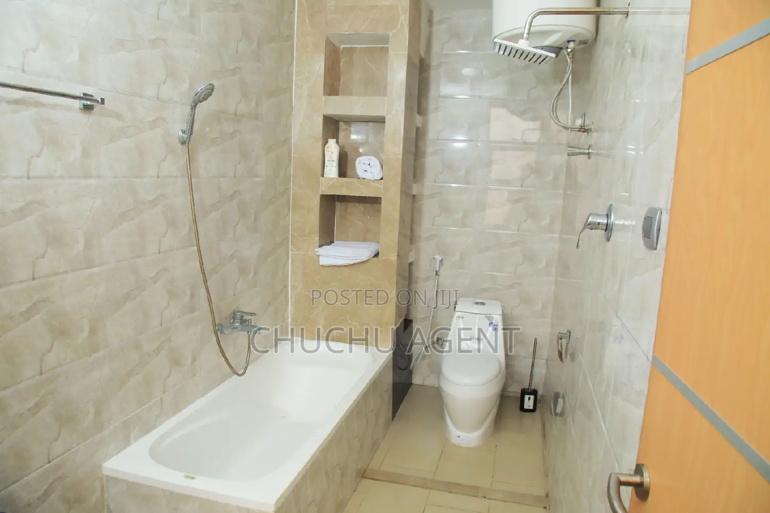 Furnished 4bdrm Apartment in Bole for rent