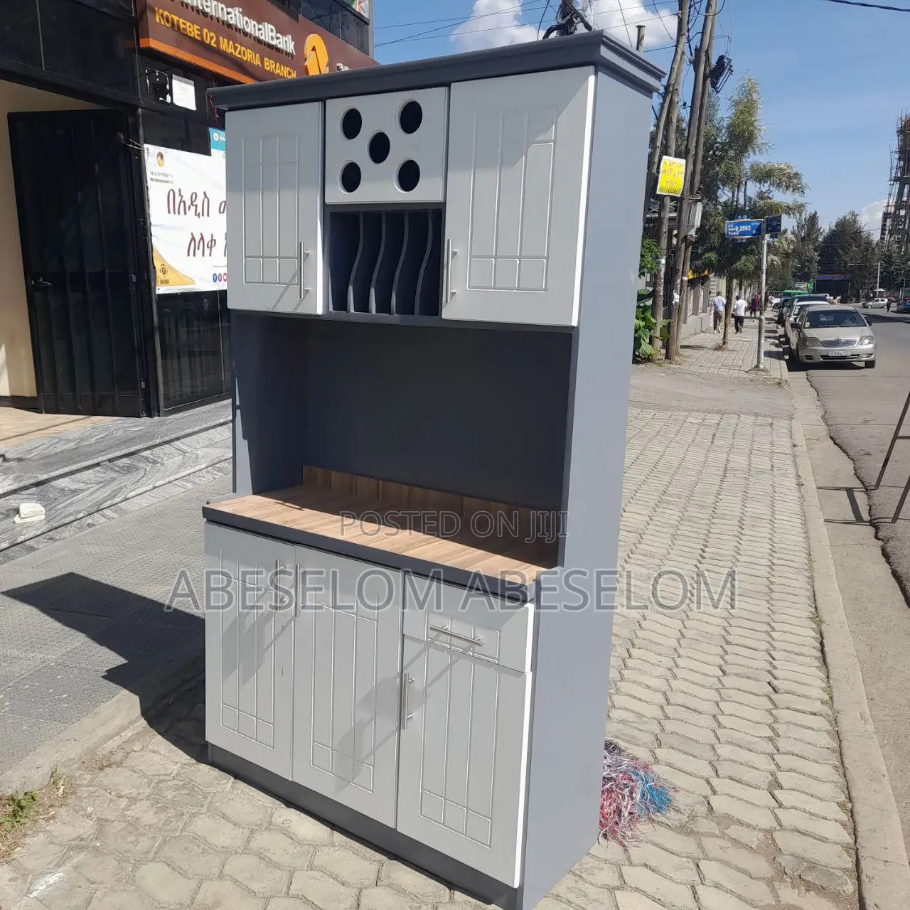 1,20 Cm ኪችን ካብኔት