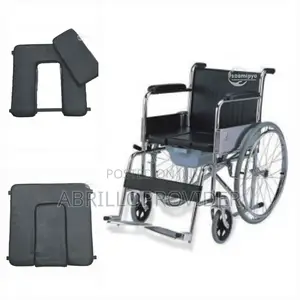 Lifeezy Commode Wheelchair (U Cut Seat)Wheelchair±Wheelchair