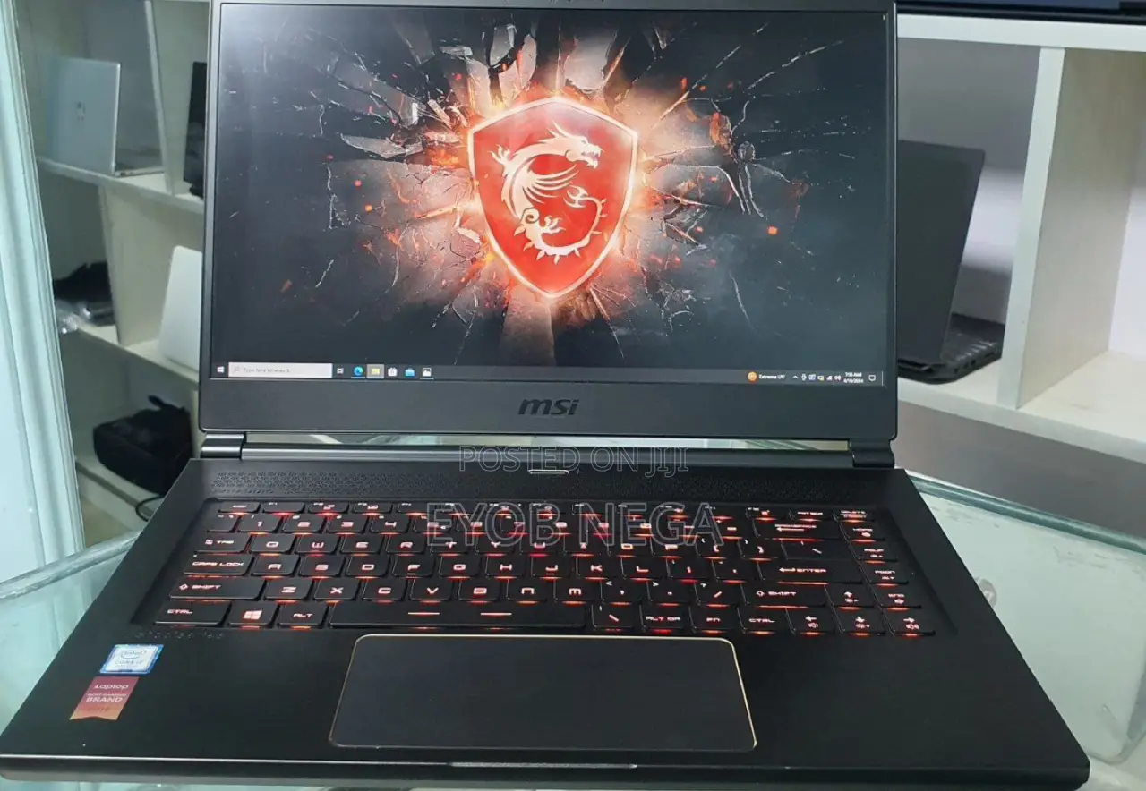 New Laptop MSI Stealth GS77 16GB Intel Core I7 SSD 512GB