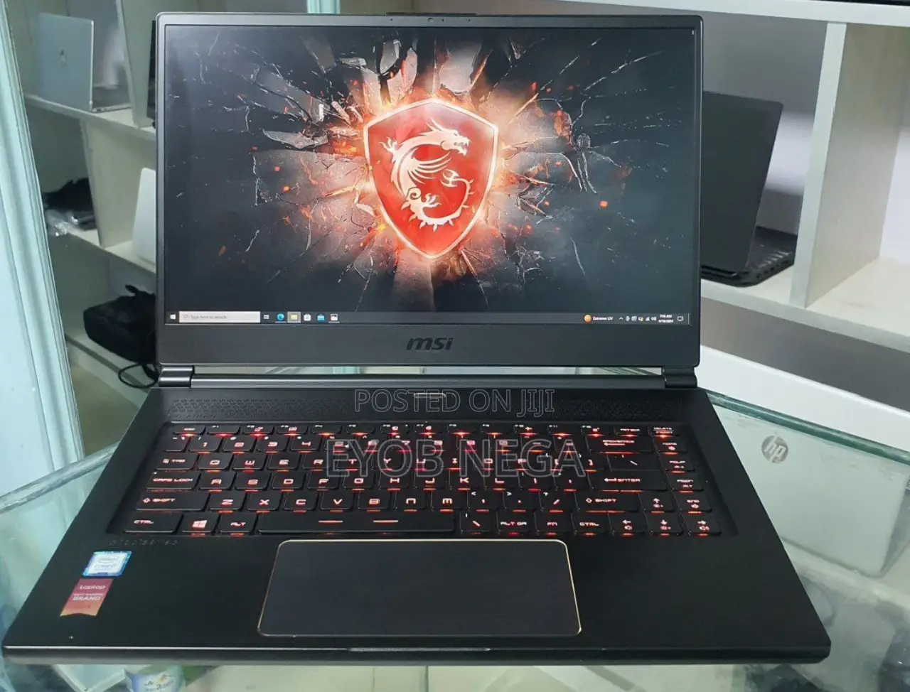 New Laptop MSI Stealth GS77 16GB Intel Core I7 SSD 512GB