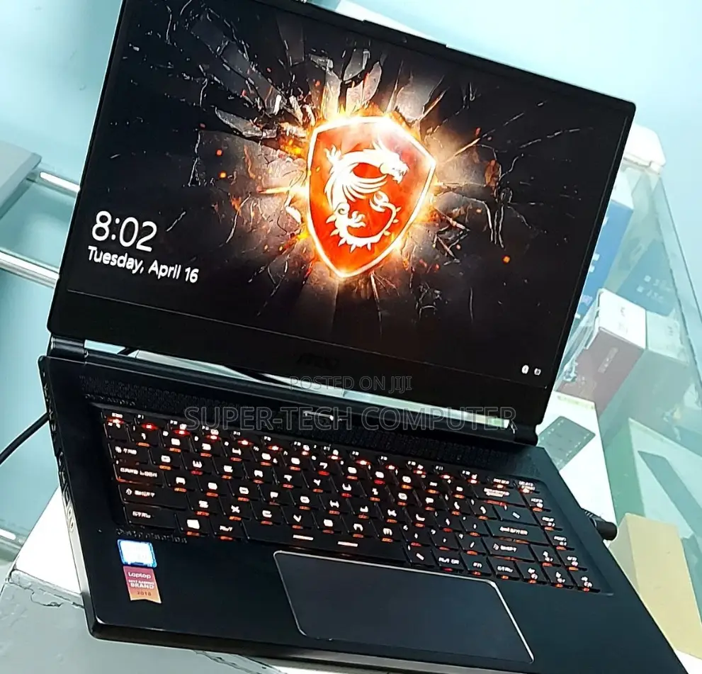New Laptop MSI Stealth GS77 16GB Intel Core I7 SSD 512GB