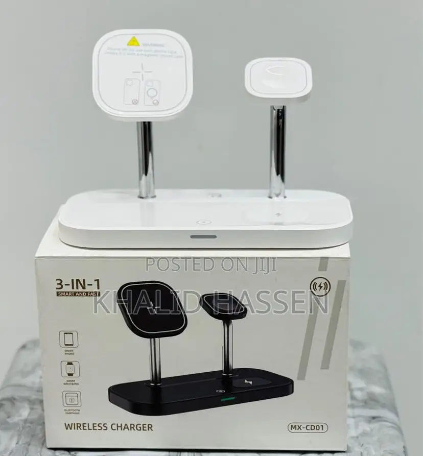 Sanen 3 in 1 Wireless Charger Smart and Fast Charger