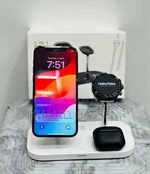 Sanen 3 in 1 Wireless Charger Smart and Fast Charger