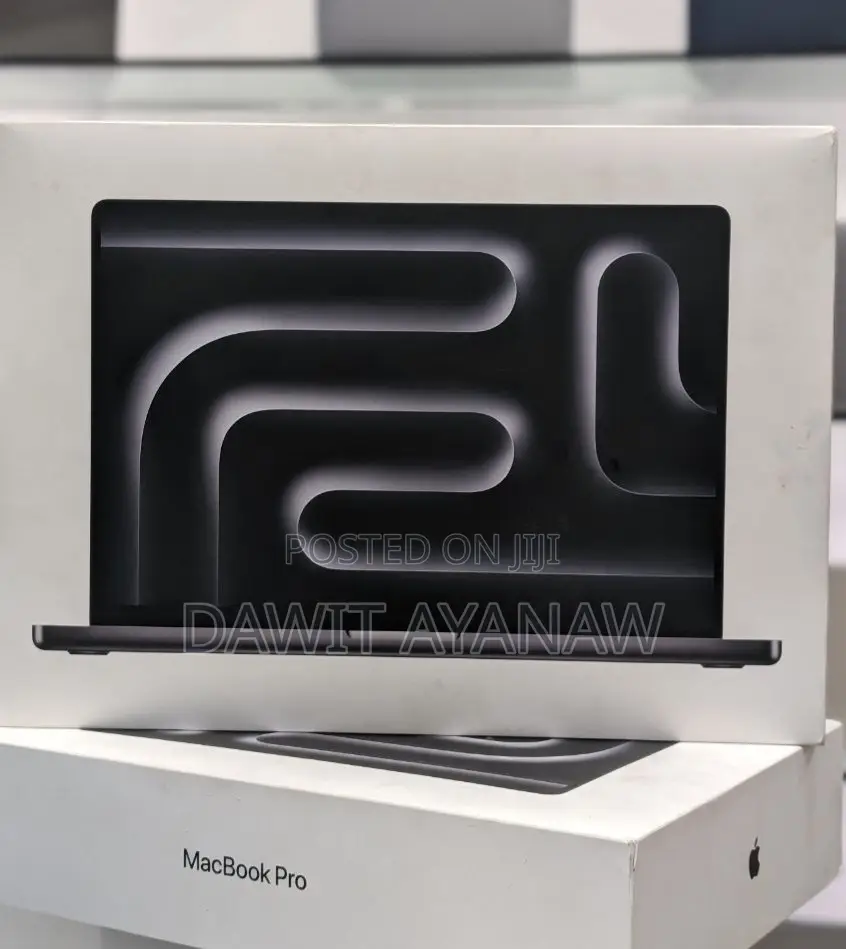 New Laptop Apple MacBook Pro 2023 M3 Pro 14-Inch 18GB Apple M3 SSD 1T