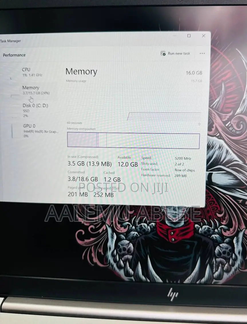 New Laptop HP Pavilion 14 16GB Intel Core I5 SSD 1T