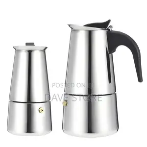 Photo - Stainless Steel Espresso Maker
