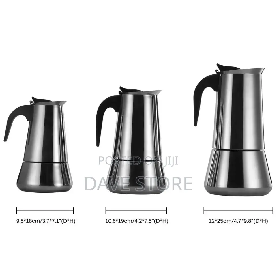 Stainless Steel Espresso Maker