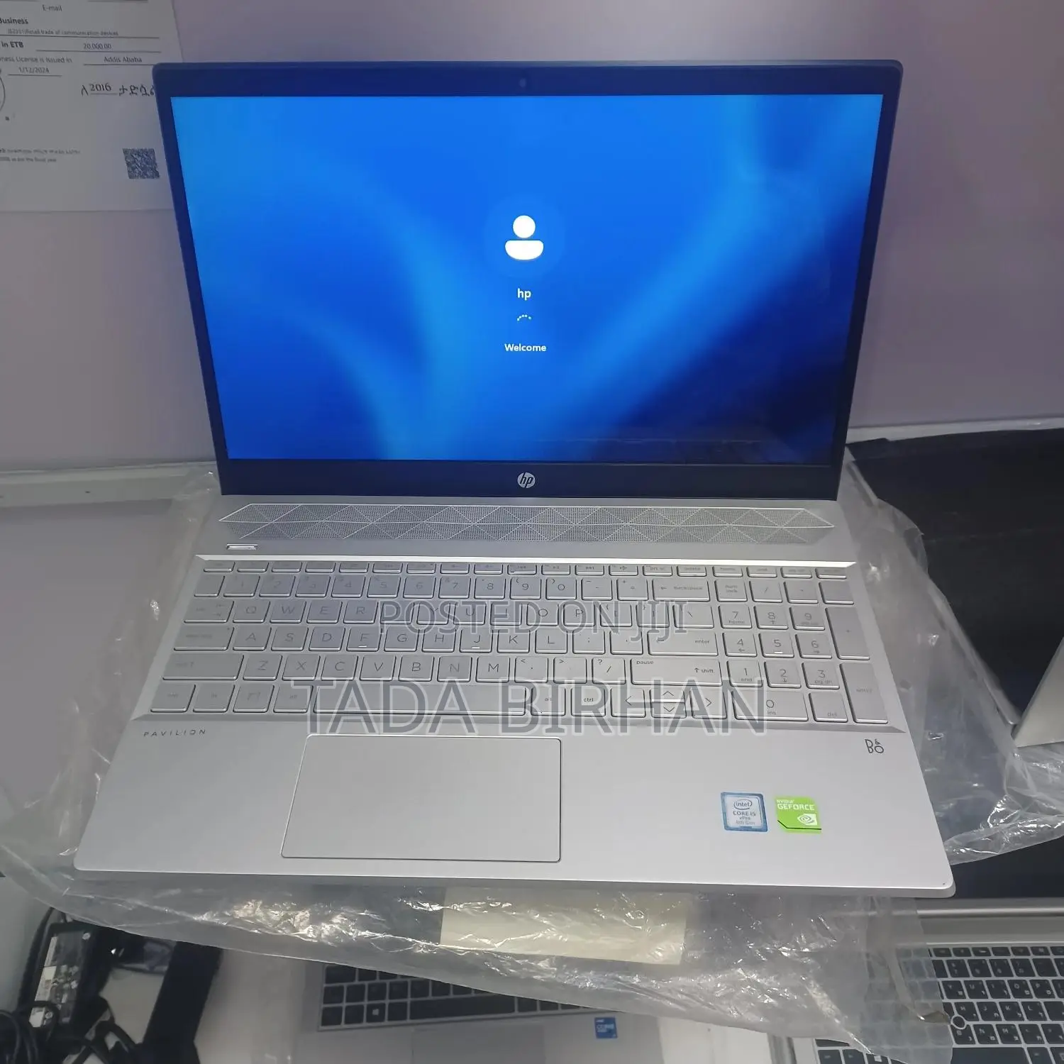 New Laptop HP Pavilion 15 8GB Intel Core I5 SSD 512GB