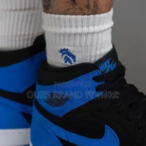 Photo - Nike Air Jordan 1 Patent Blue High Quality Luxurious Shoes