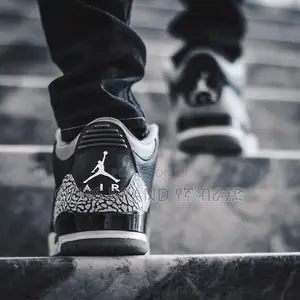 Photo - High Master Quality Jordan 3 Black Cement
