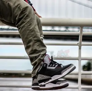 High Master Quality Jordan 3 Black Cement