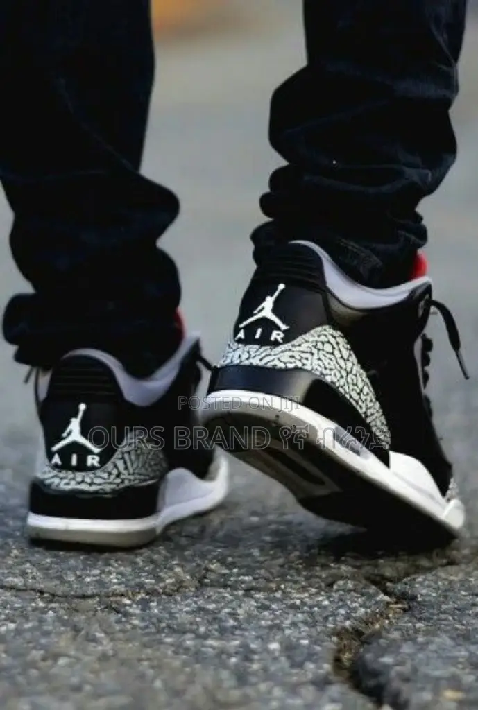 High Master Quality Jordan 3 Black Cement