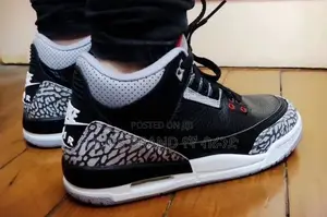 High Master Quality Jordan 3 Black Cement