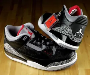 Photo - High Master Quality Jordan 3 Black Cement