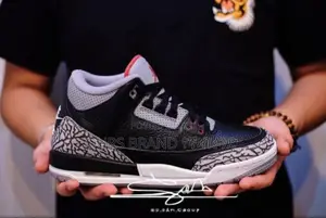 High Master Quality Jordan 3 Black Cement