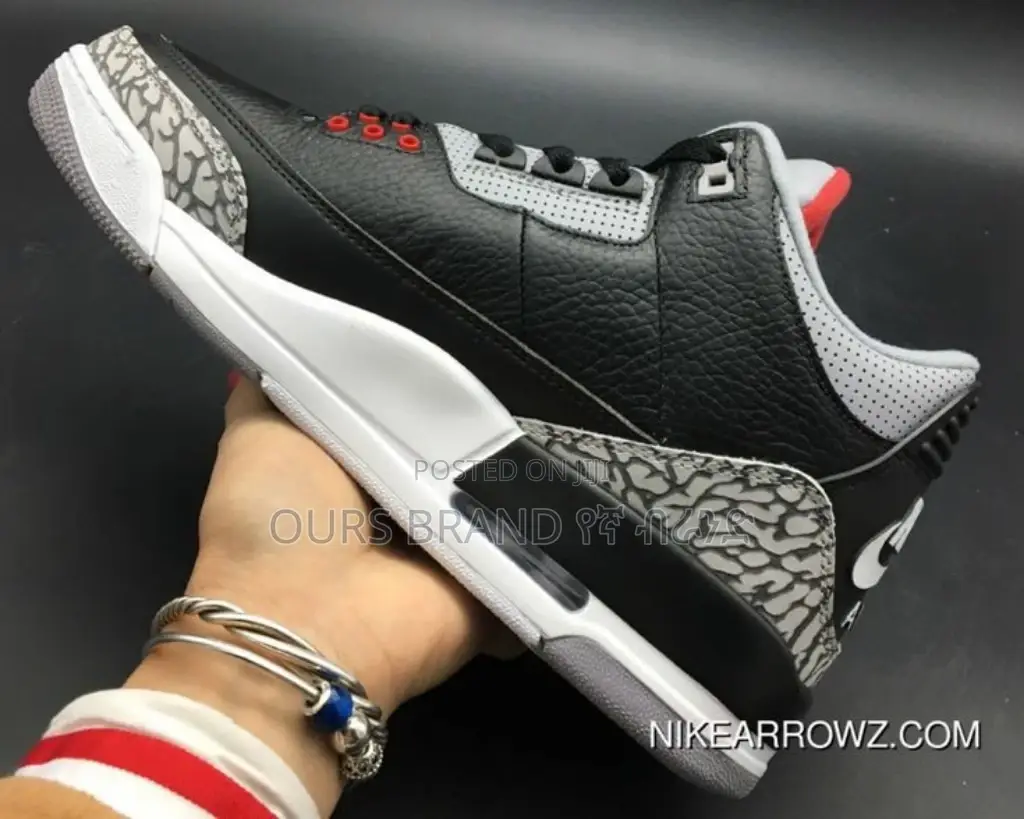High Master Quality Jordan 3 Black Cement