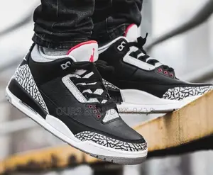 Photo - High Master Quality Jordan 3 Black Cement