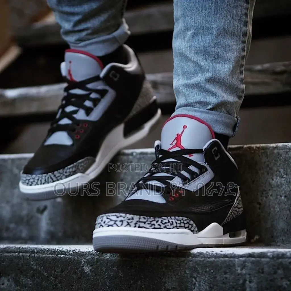 High Master Quality Jordan 3 Black Cement