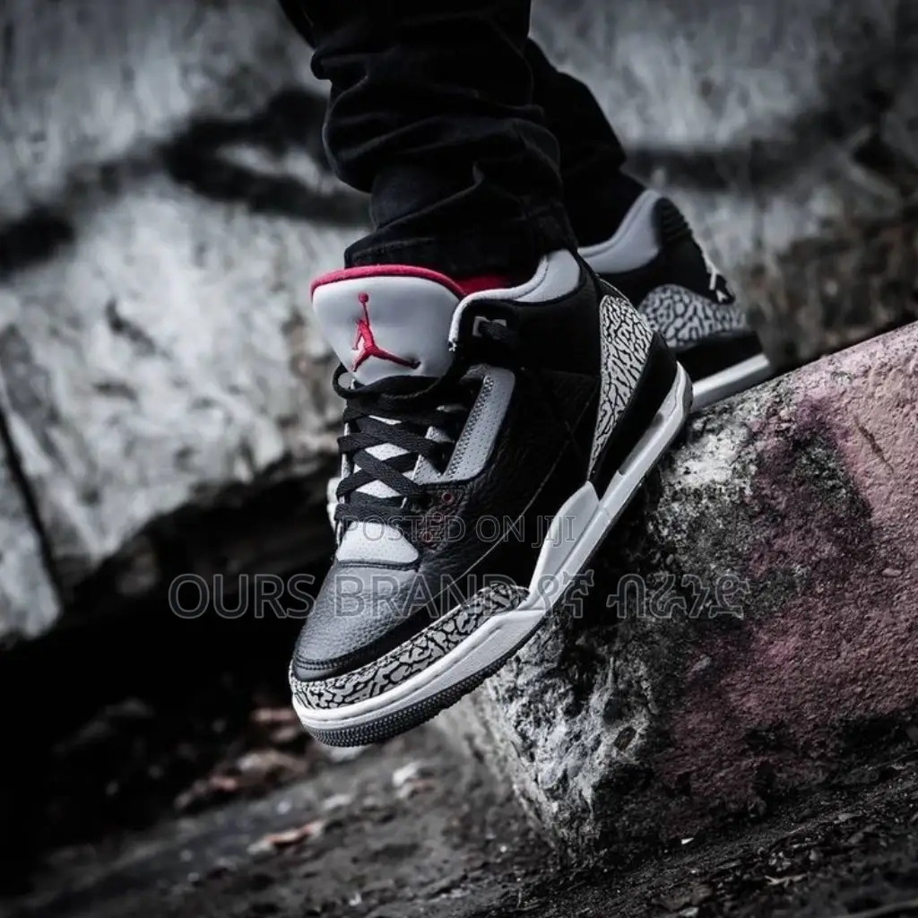 High Master Quality Jordan 3 Black Cement