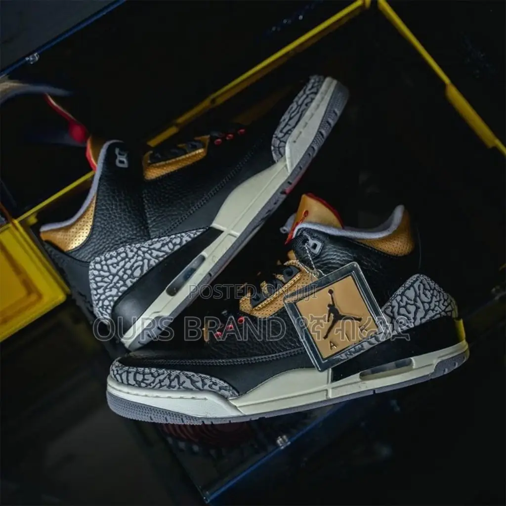 High Master Quality Jordan 3 Black Cement