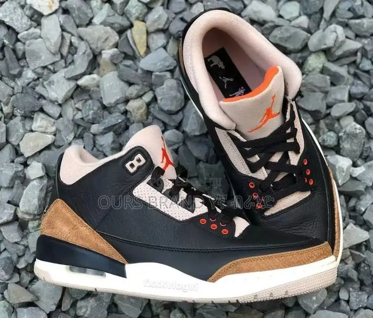 High Master Quality Jordan 3 DESERT ELEPHANT Sneakers Shoes