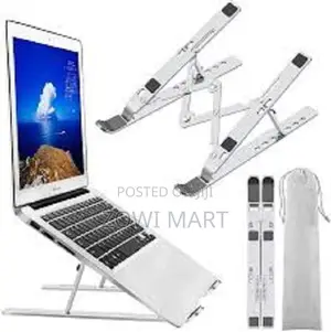 Photo - Aluminum Alloy Metal Adjustable Laptop Stand