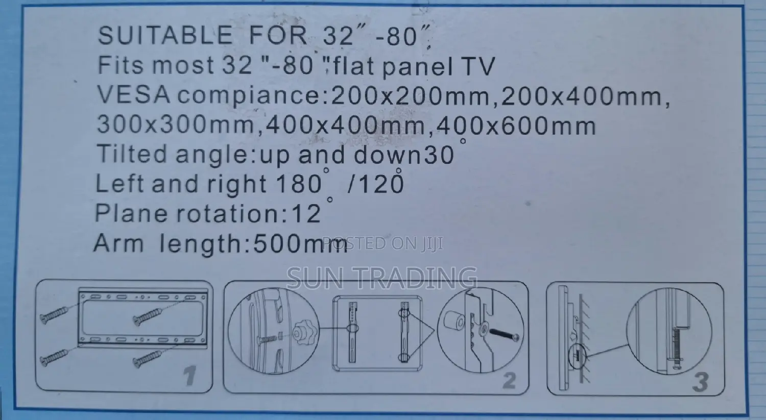 Orginal Full Motion Flexible Wall Mount 32" - 80"