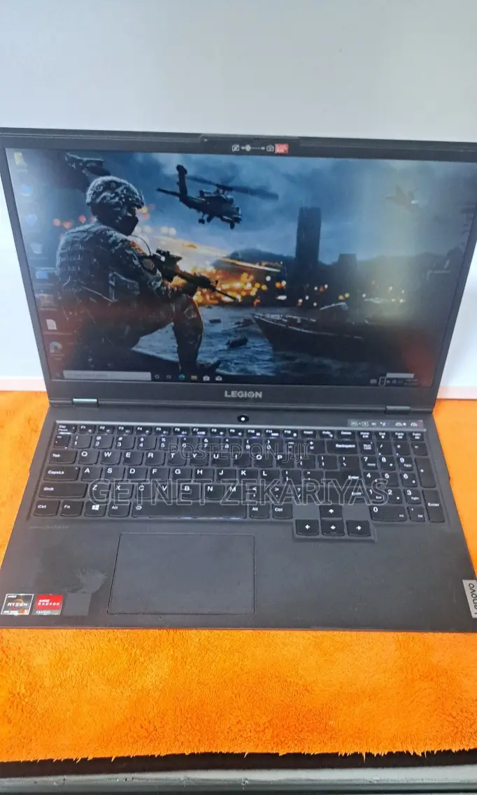 New Laptop Lenovo Legion 5 8GB AMD Ryzen 5 HDD+SSD 128GB