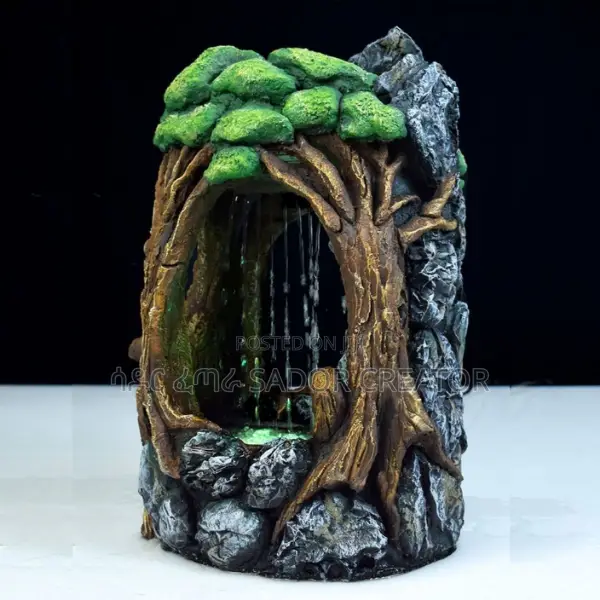 Outdoor Water Fountain in Ethiopia