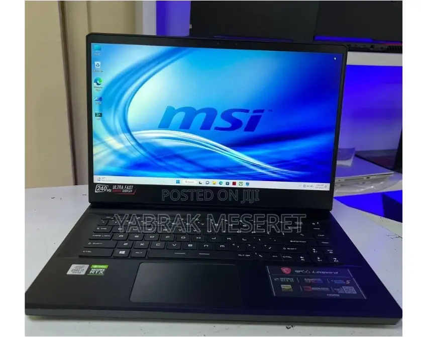New Laptop MSI GE66 Raider 16GB Intel Core I7 SSD 1T