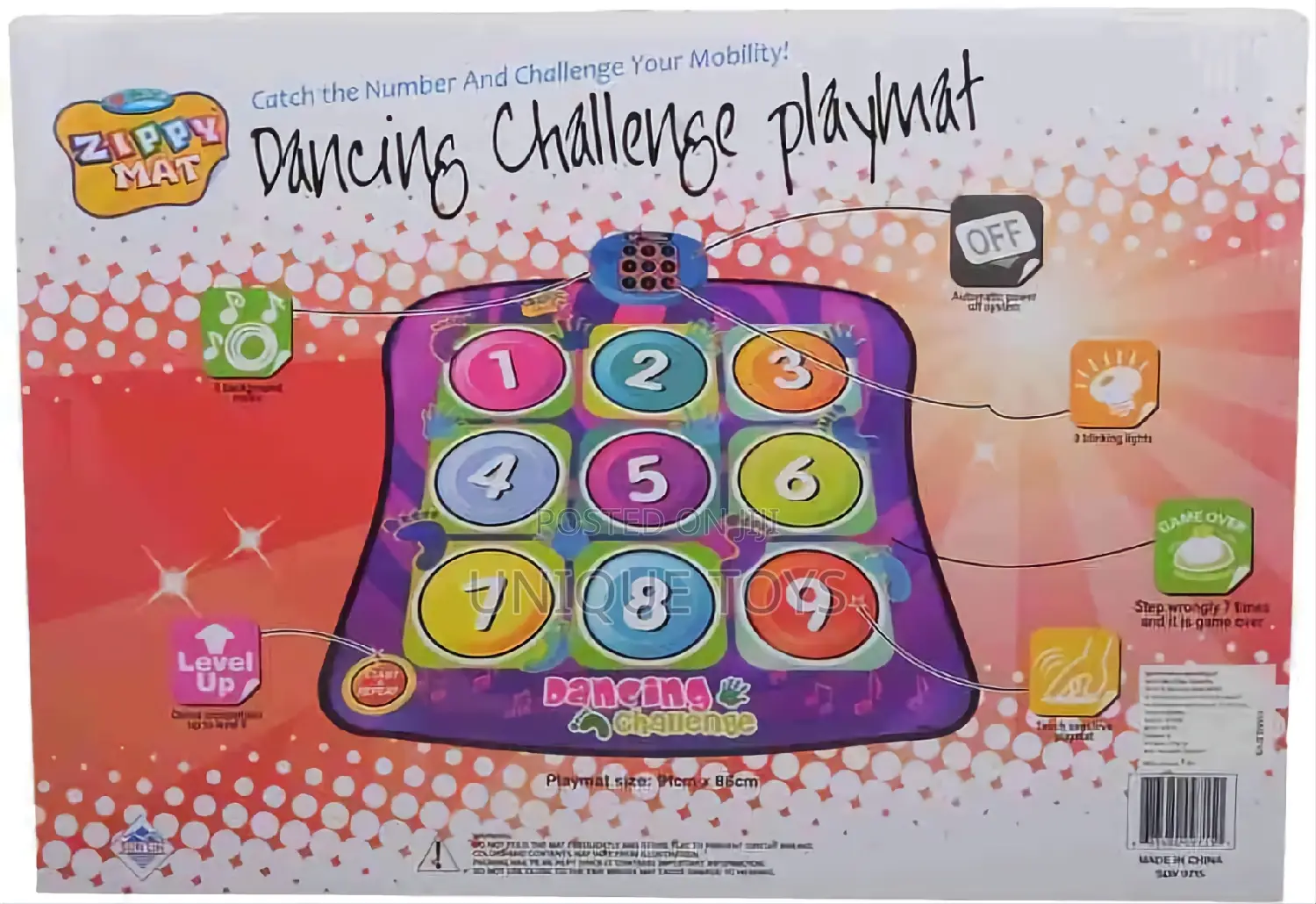 Dancing Challenge Playmat
