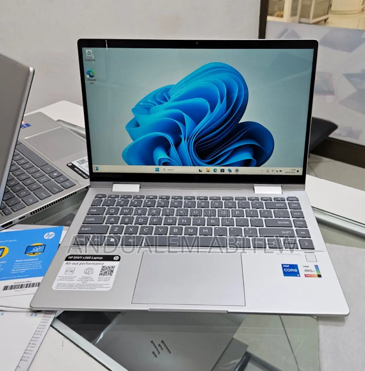 New Laptop HP Envy X360 8GB Intel Core I5 SSD 512GB