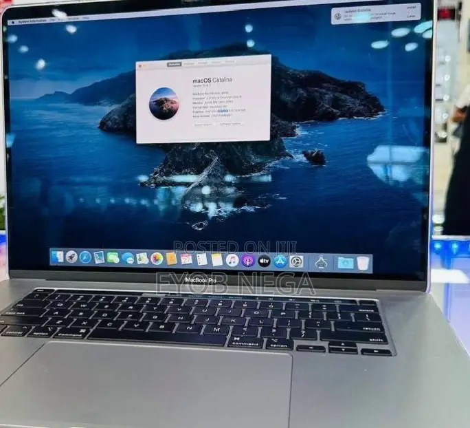 New Laptop Apple MacBook Pro 2019 16GB Intel Core I7 SSD 1T