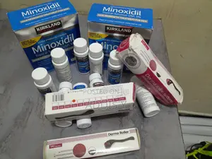 Kirkiland Minoxidil and Derma Rollers