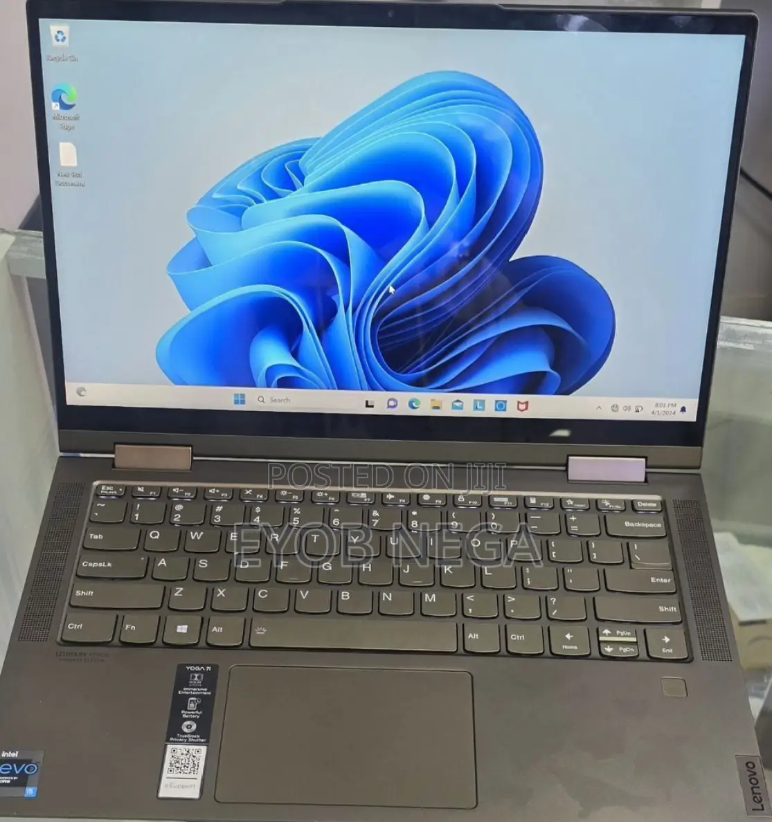 New Laptop Lenovo Yoga 2 12GB Intel Core I5 SSD 512GB