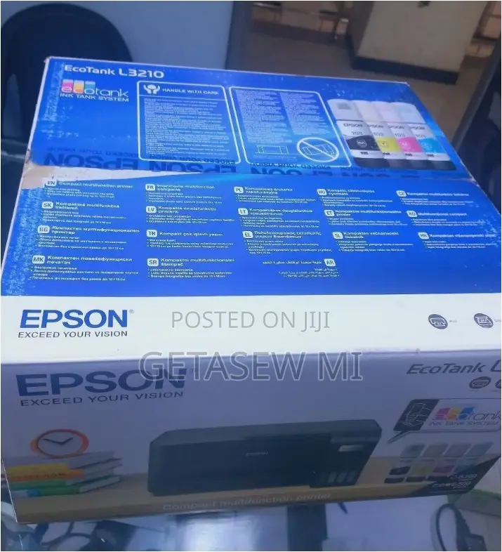 Epson Eco Tank L3210 Wifi All in One Link