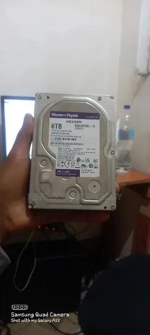 Photo - 6tb Wd Purple Surveillance Hard Disk