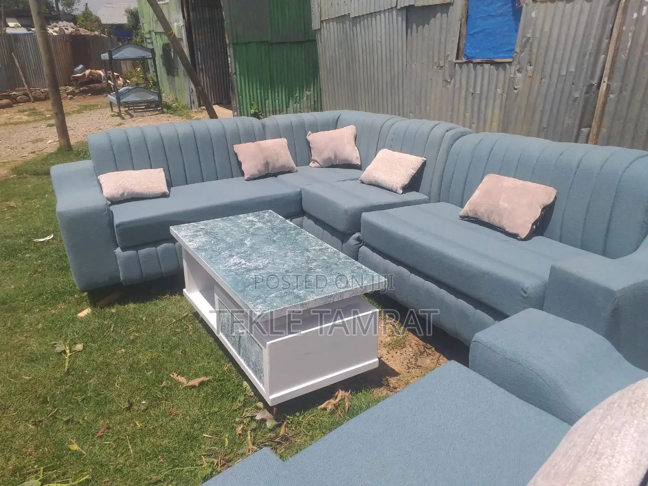 King Size Sofa ለሠፊ ሳሎን የሚሆን ምርጥ ሶፋ በፈለጉት የከለር ምርጫ እንሰራለን