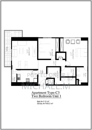 1bdrm Apartment in Dmc, Nifas Silk-Lafto for sale