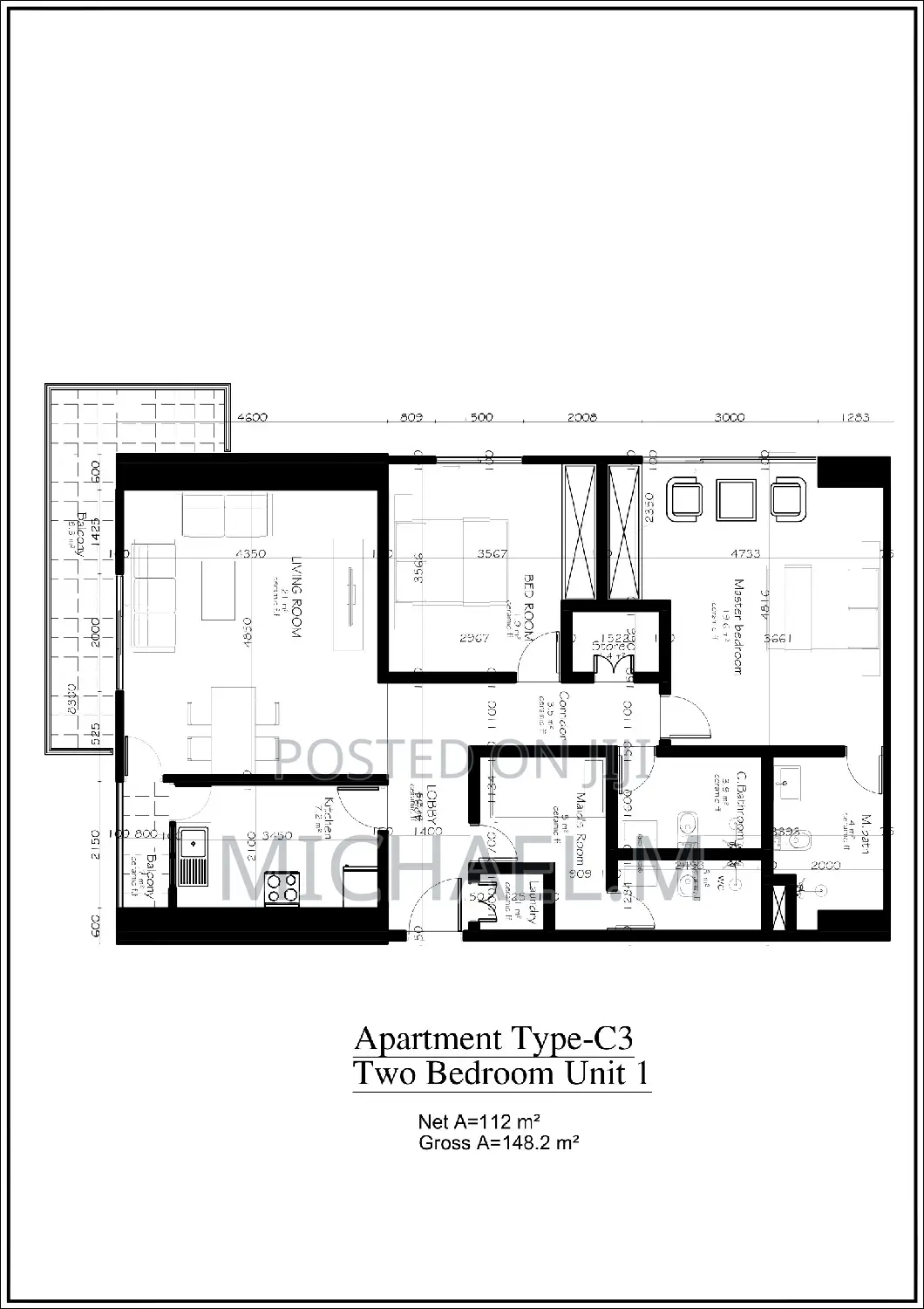 1bdrm Apartment in Dmc, Nifas Silk-Lafto for sale