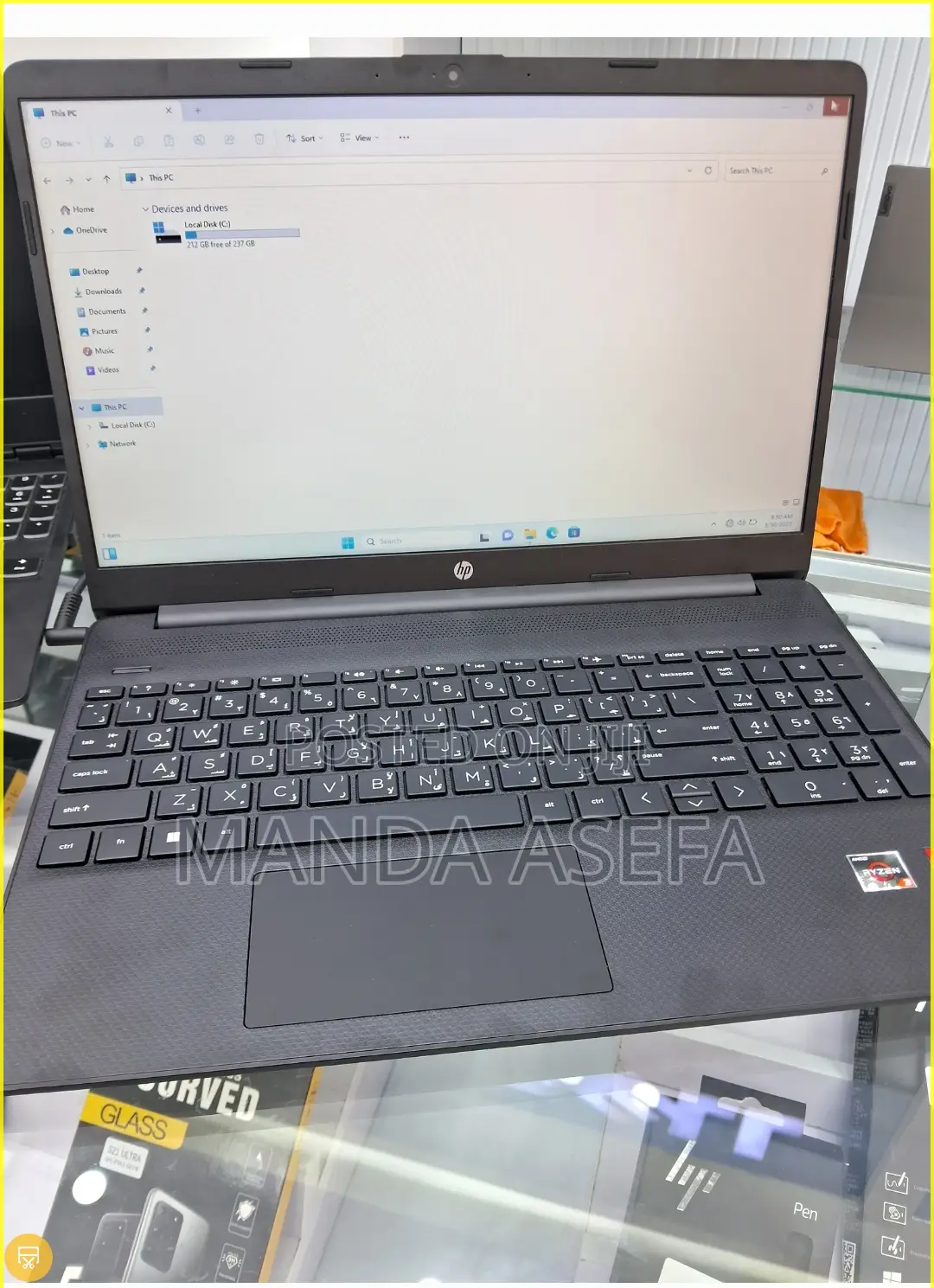 New Laptop HP Stream Notebook 8GB AMD Ryzen 3 SSD 256GB