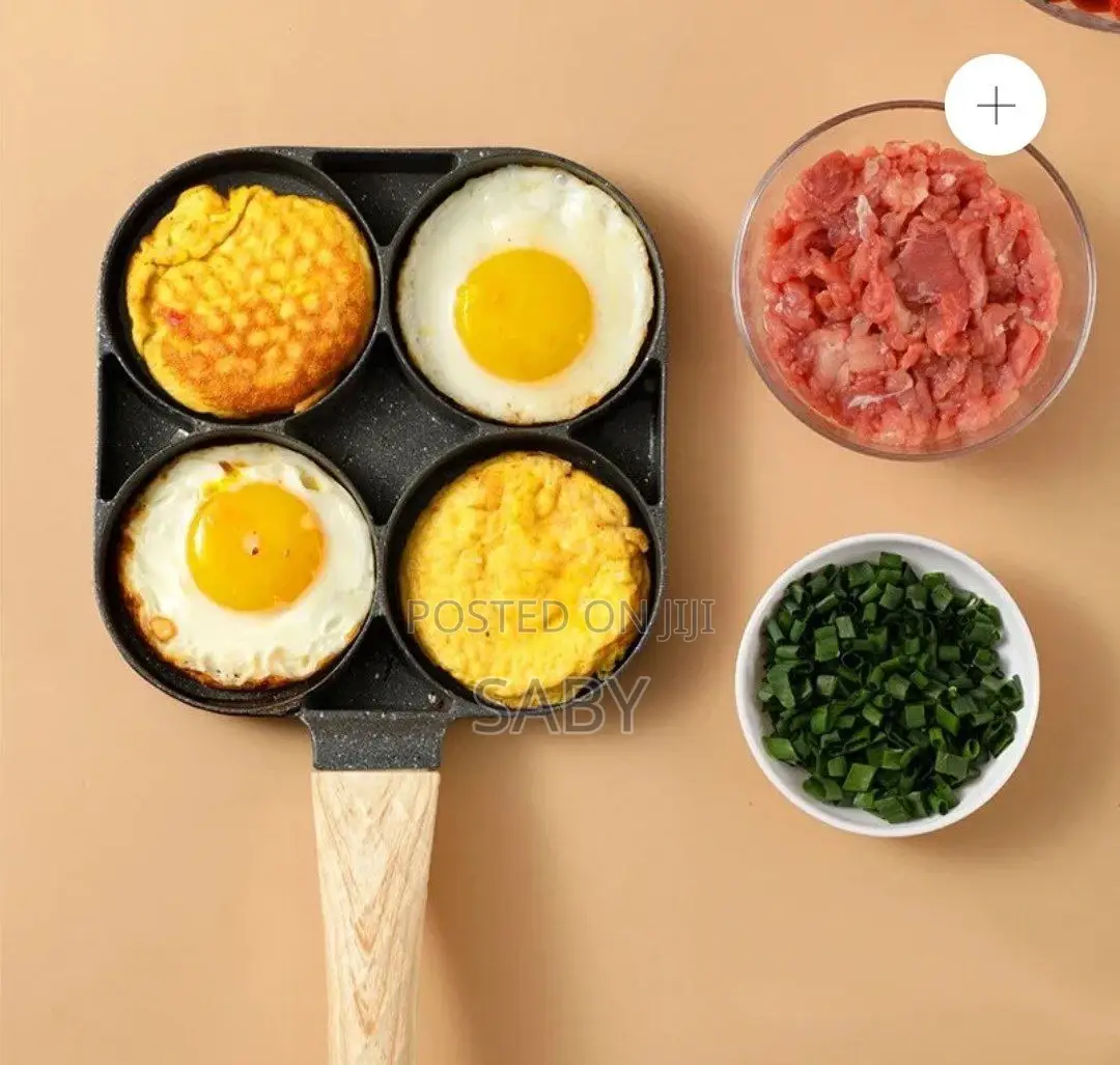 4 in 1 Flat Bottom Omelette Egg Pan