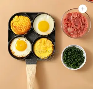 4 in 1 Flat Bottom Omelette Egg Pan