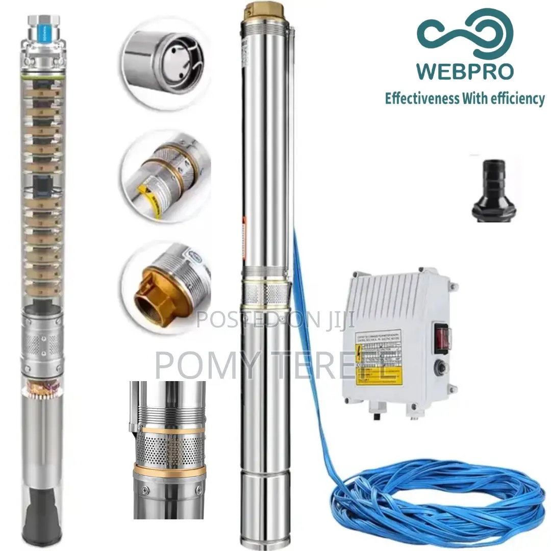 Submersible Deepwell Water Pump SAM Model Webpro